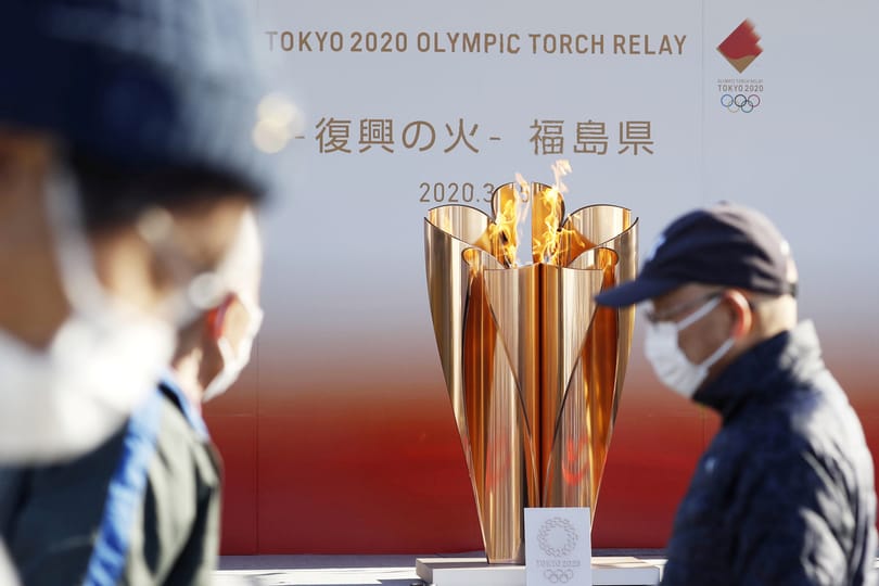 Komiti e Hlophisang ea Tokyo 2020 e hlakola ponts'o ea Flame ea Liolimpiki e Fukushima