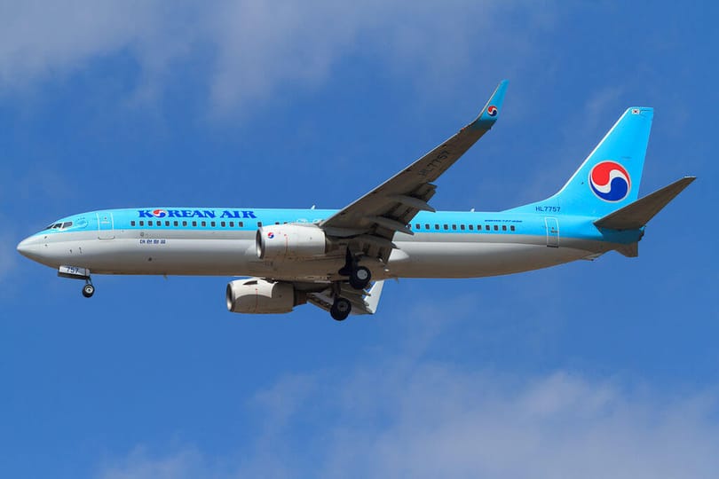 Заказ на экстренные проверки всех южнокорейских самолетов Boeing 737