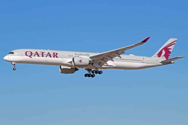 Direkten let iz Dohe v Auckland družbe Qatar Airways