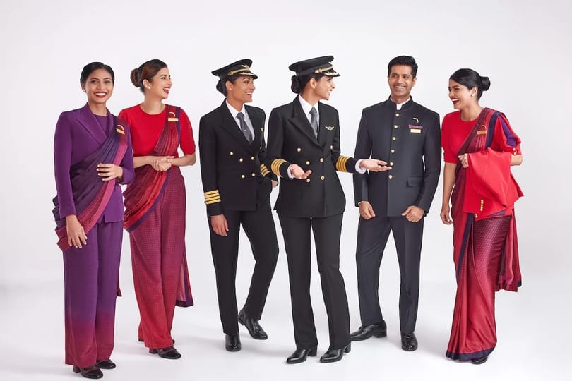 El retorn d'Air India: carregat per les pèrdues de nous uniformes