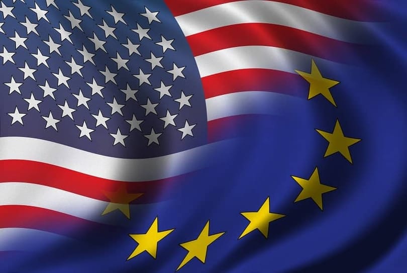 Flygpassagerarresandet mellan USA och Europa ökade med 204 %