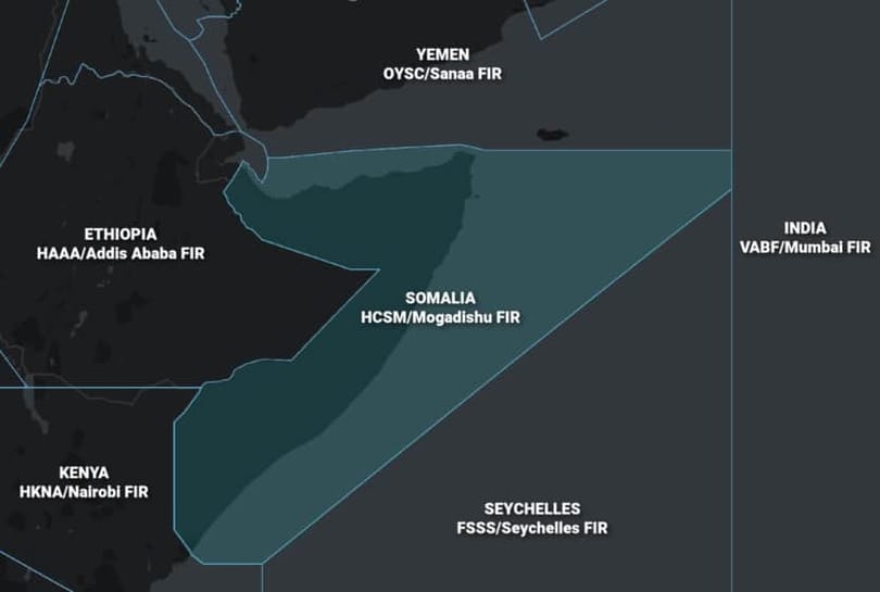 Wilayah udara Somalia nyatakake aman kanggo maskapai