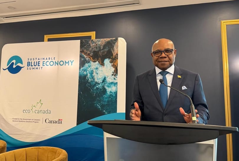 Ministar turizma Jamajke govori na Samitu o održivoj plavoj ekonomiji 2024.