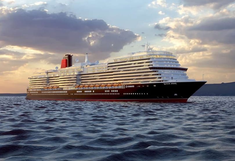 Cunard's New Queen Anne Ayeye Iforukọsilẹ ni Liverpool