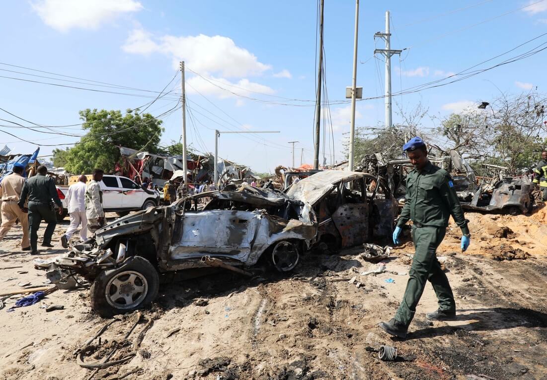 Ponad 70 osób zginęło w ataku terrorystycznym w Mogadiszu