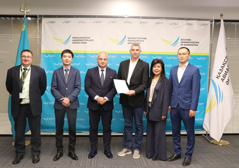 FlyArystan ของ Air Astana ได้รับใบรับรองผู้ให้บริการเดินอากาศ