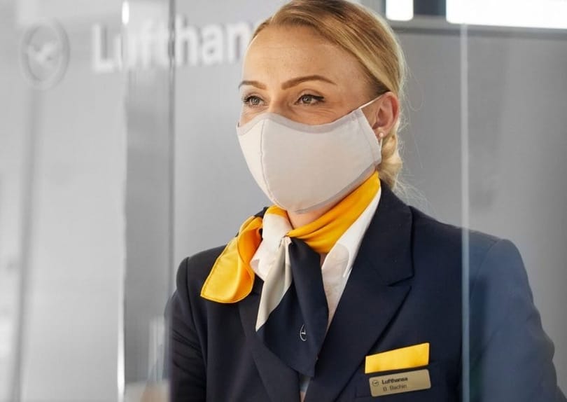 Lufthansa-konsernin lentoyhtiöt säätävät maskivaatimusta