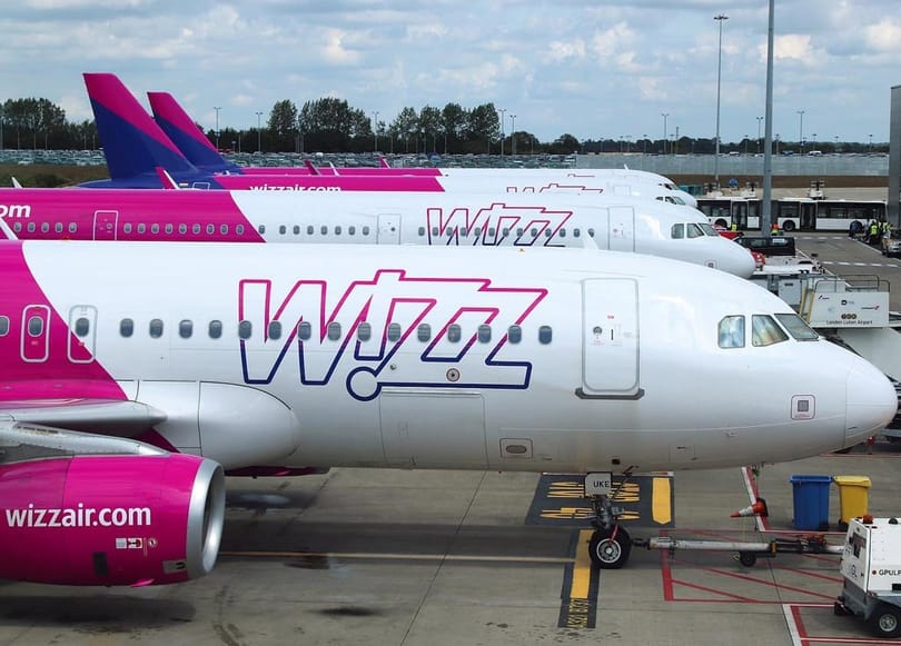 „Wizz Air“ grąžina 1.2 mln. svarų sterlingų