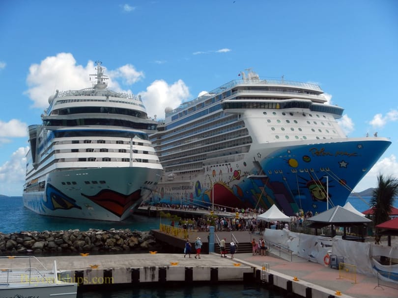 British Virgin Islands inoisa kumiswa kwechikepe, inovhara Tortola cruise port