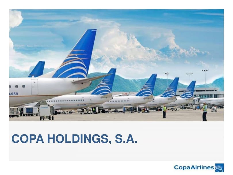 Copa Holdings: Kapazität im März um 35.7%, Passagierverkehr um 43.4% gesunken