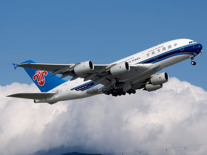 中國南方航空：XNUMX月份客貨運輸量回升
