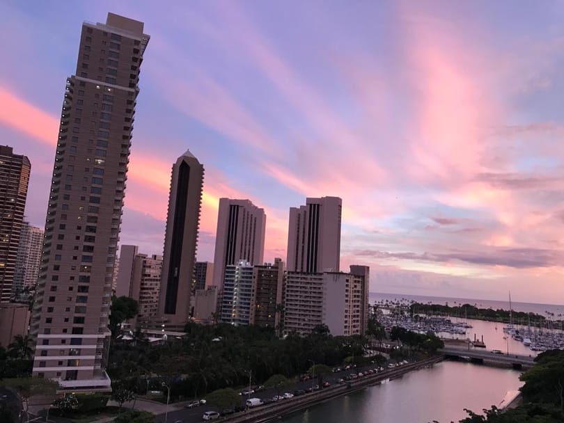I tramonti alle Hawaii sono belli ma non i migliori?