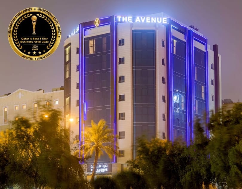 The Avenue, A Murwab Hotel e hapa Hotele e Ntle ea 5 ea Khoebo ea Qatar ho International Travel Awards