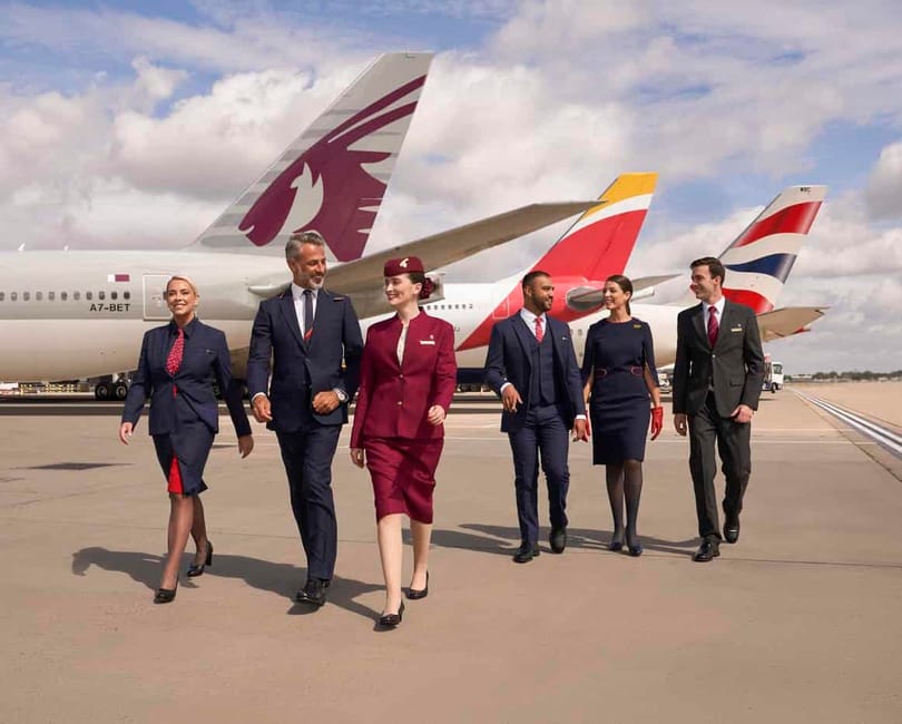 „British Airways“, „Iberia“ ir „Qatar Airways“ sudaro naują bendrą įmonę