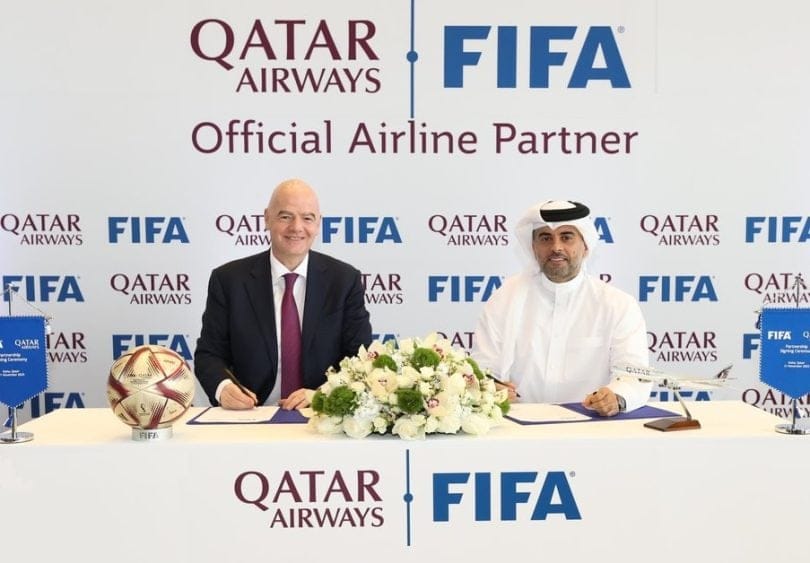 Qatar Airways Extends Partnership with FIFA Until 2030
