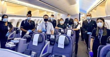 United Airlines asks all passengers to take health self-assessment