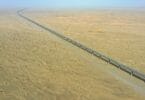 World's first desert rail loop around China's largest desert completed