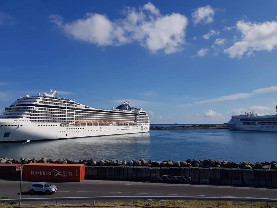 Cruiseschepen-op-Réunion