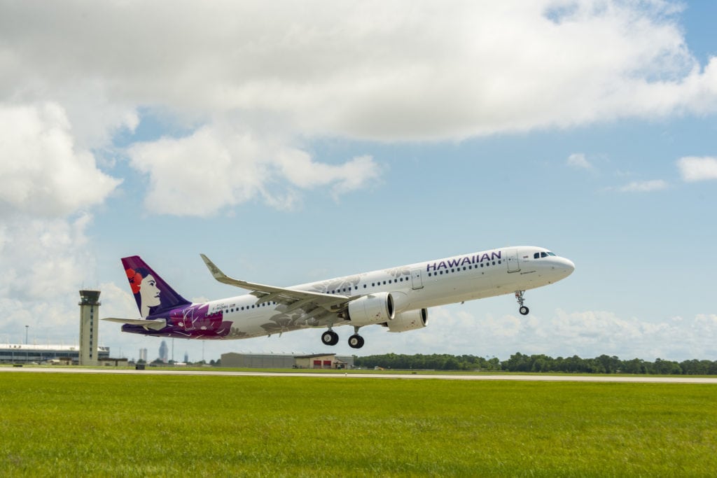 Hawaiian Airlines and Airbus mark firsts in delivery of NEO aircraft