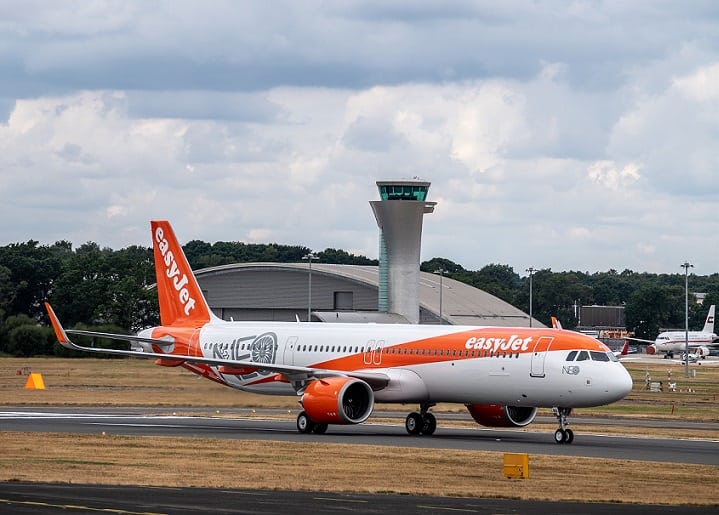 Easyjet Takes Delivery Of Its First Airbus A321neo Jet Aviation Travel