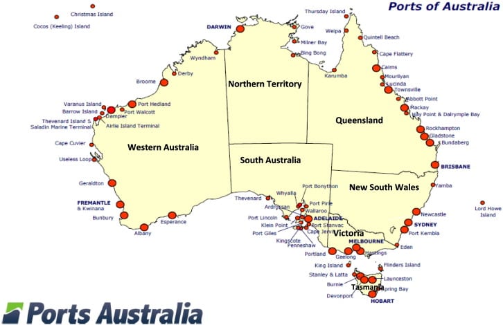 Future of Australia's ports examined in Darwin