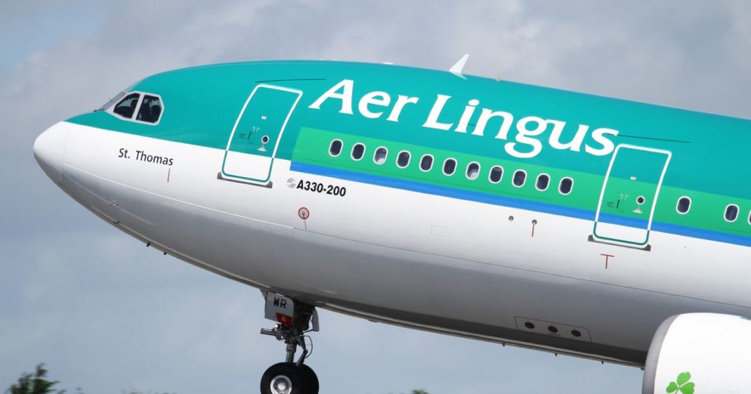 map of aer lingus routes 2018