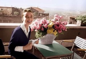 Audrey Hepburn during her stay at the Hassler Roma in 1960 | eTurboNews | eTN