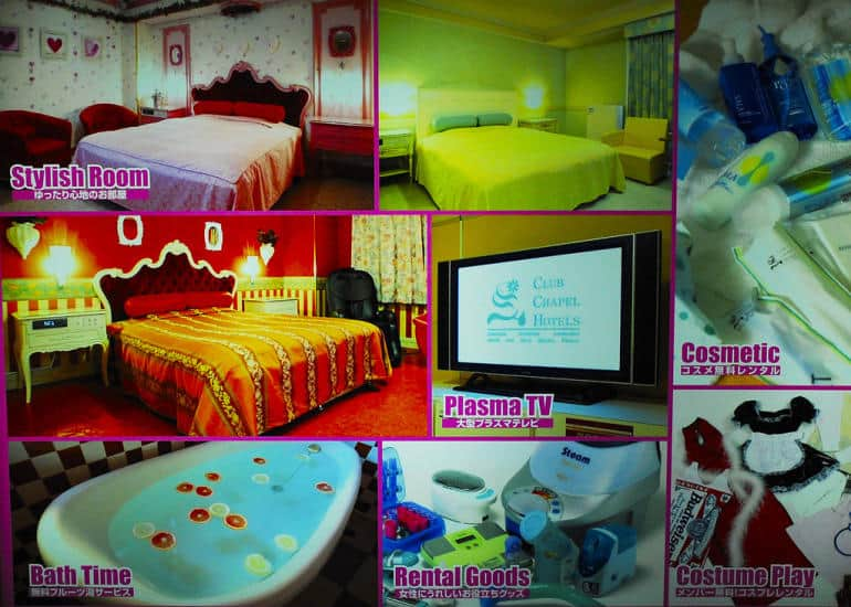 Japan Love Hotels Come With Mirrored Ceilings Jacuzzi And Flavored Rubbers