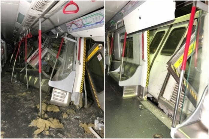 Tsuen Wan Line Derailed: MTR train in HongKong | Breaking Travel News