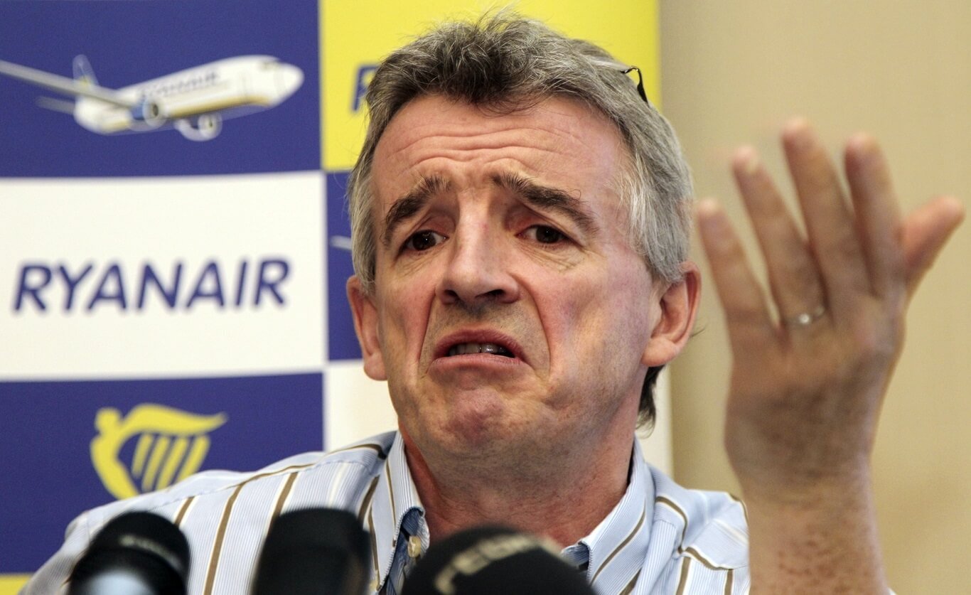 O'Leary di Ryanair per Boeing: metti insieme la tua merda!