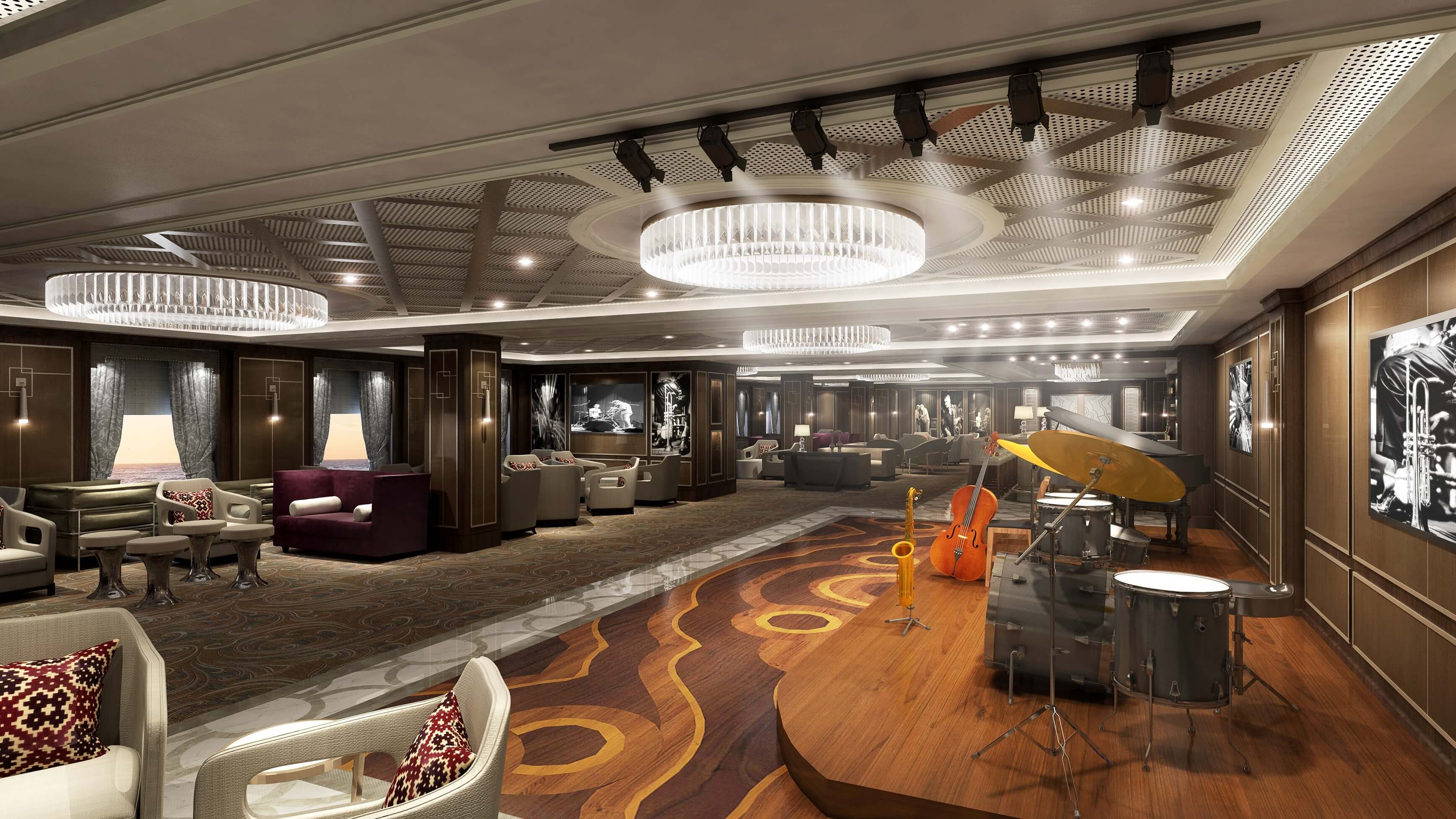 Princess Cruises představuje jediné jazzové divadlo na moři