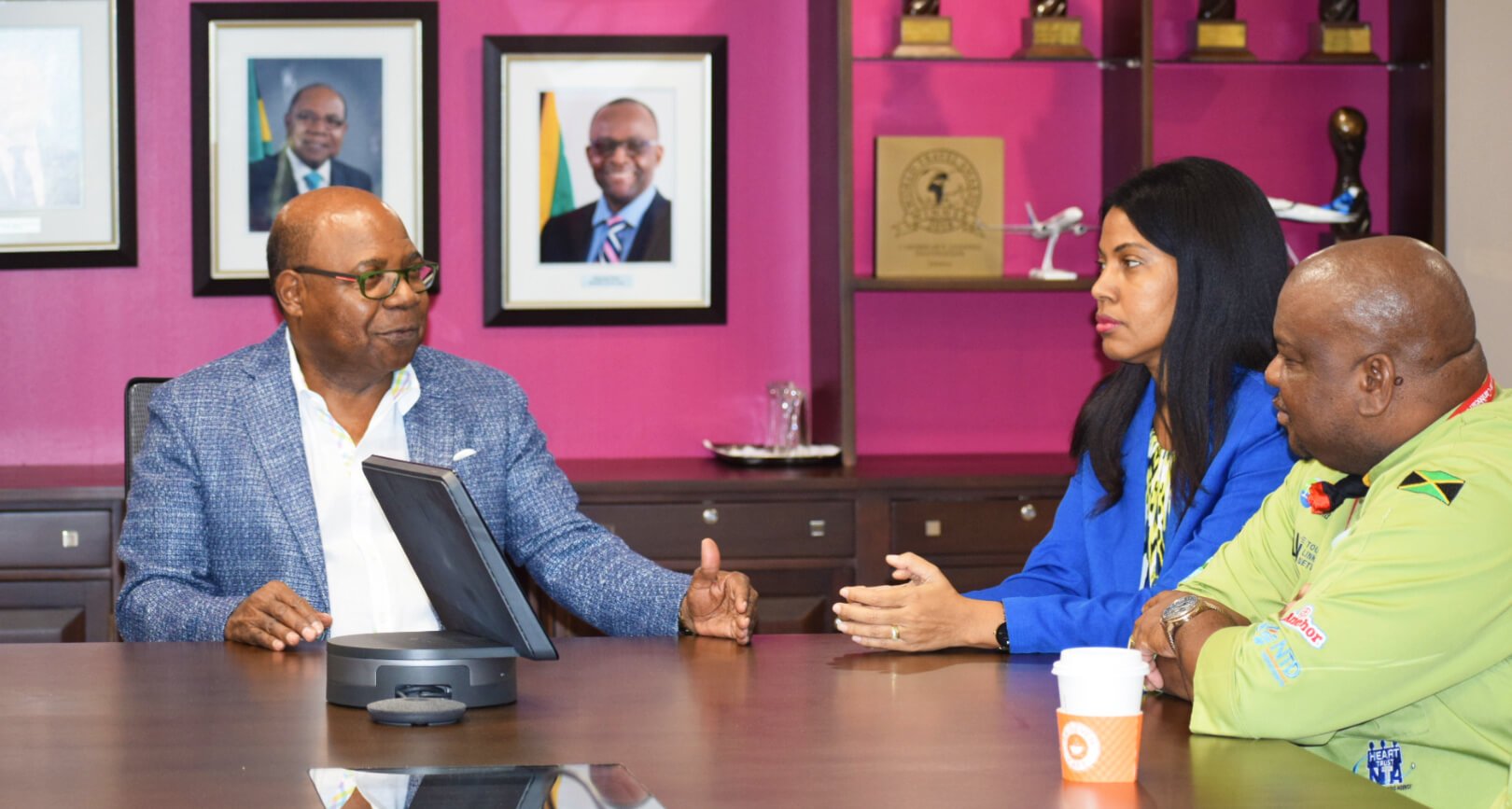 Jamaica Tourism Minister Meets with Jamaica’s 2019 Taste of the Caribbean Team