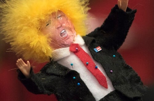 Varování o cestování v New Orleans: Dejte si pozor na vúdú panenky Donalda Trumpa