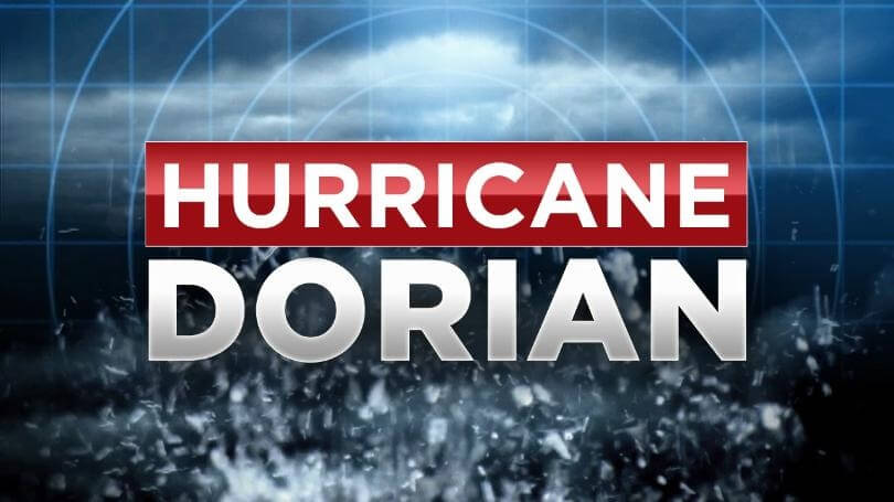 Flórida no alvo: Dorian deve atingir os EUA como um furacão de categoria 4