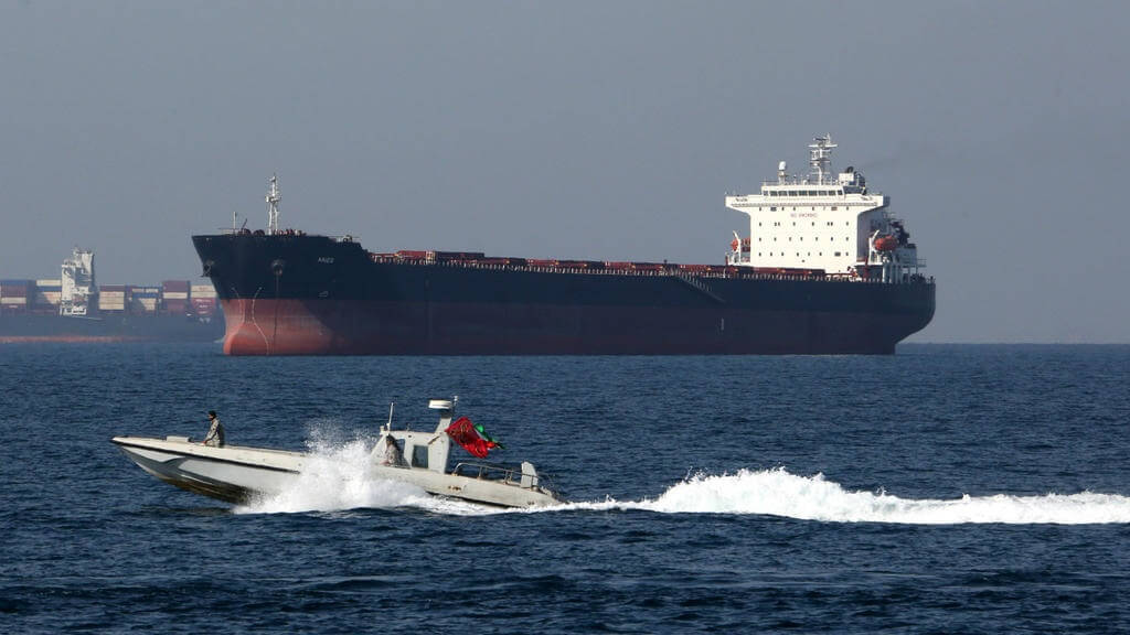 Seguridad marítima del Golfo en Bahrein después de los ataques del Estrecho de Ormuz