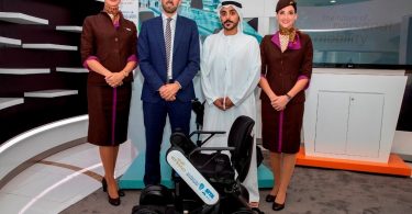 Etihad Airways a lancé un essai de fauteuils roulants autonomes