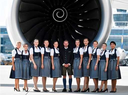 Najväčší svetový Oktoberfest: Lety spoločnosti Lufthansa s najväčšou posádkou „Trachten“ všetkých čias