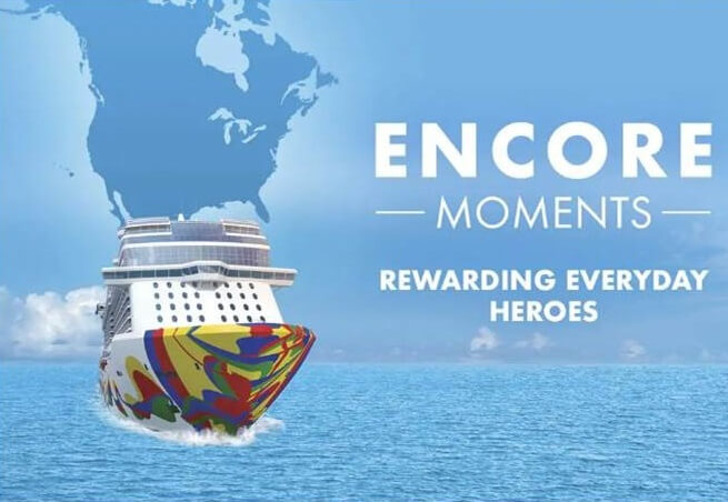 Norwegian Cruise Line lancerer Encore Moments-kampagne for at belønne hverdagens helte