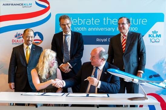 KLM and Microsoft join forces to advance sustainable air travel
