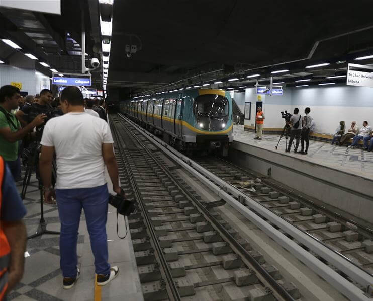 Middle East’s largest subway station inaugurated in Cairo