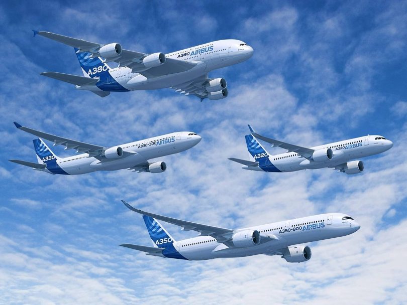 空客报告XNUMX月份的订单和交付量创历史新高