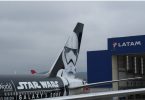 LATAM’s ‘Stormtrooper Plane’ land in Brazil