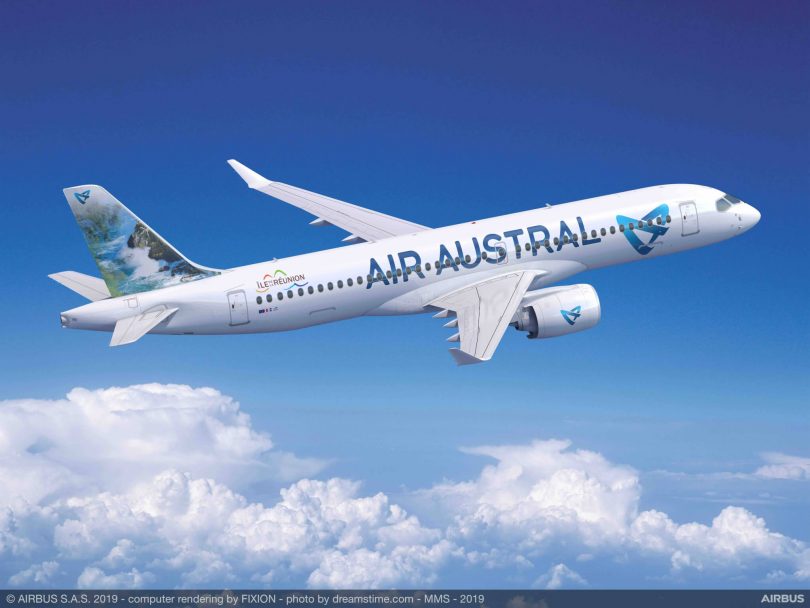 Reunion-basert Air Austral blir den første A220-klienten i Det indiske hav