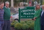 IIPT Peace Park Dedicated in Chestnut Hill