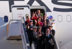 Qantas Airways: Om bord i nærmere en dag