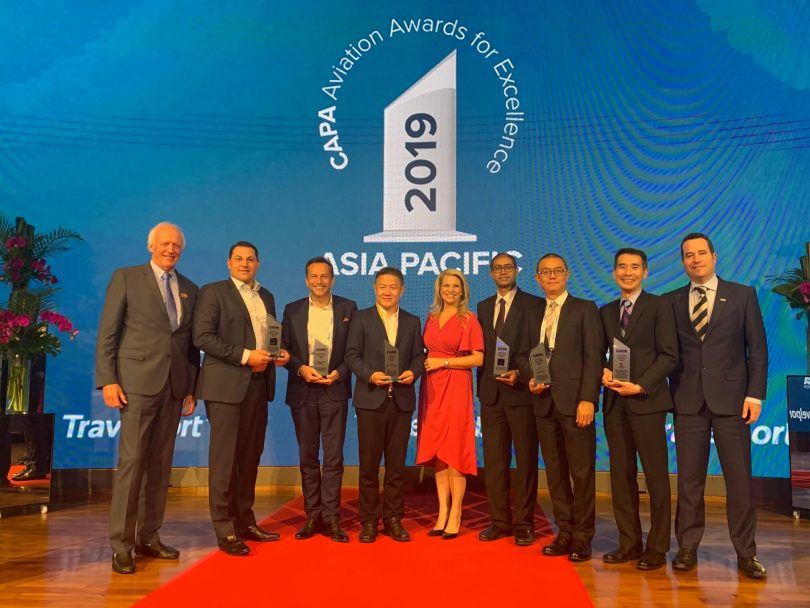 Asia Pacific aviation leaders recognized at CAPA event in Singapore