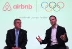 بین الاقوامی اولمپک کمیٹی کے ساتھ ایئربن بی شراکت دار ہے