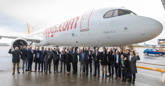 New Airbus A321neo joins Pegasus Airlines fleet