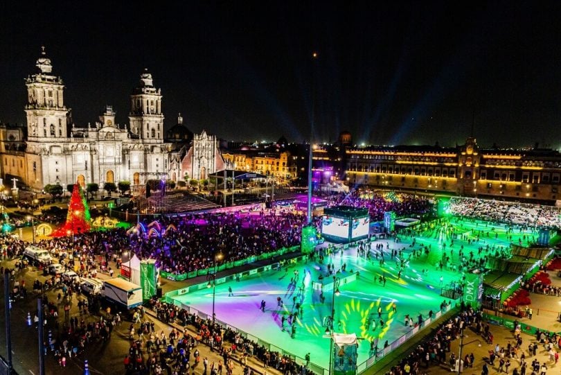 A la Ciutat de Mèxic s’obre la pista de patinatge ecològic més gran del món