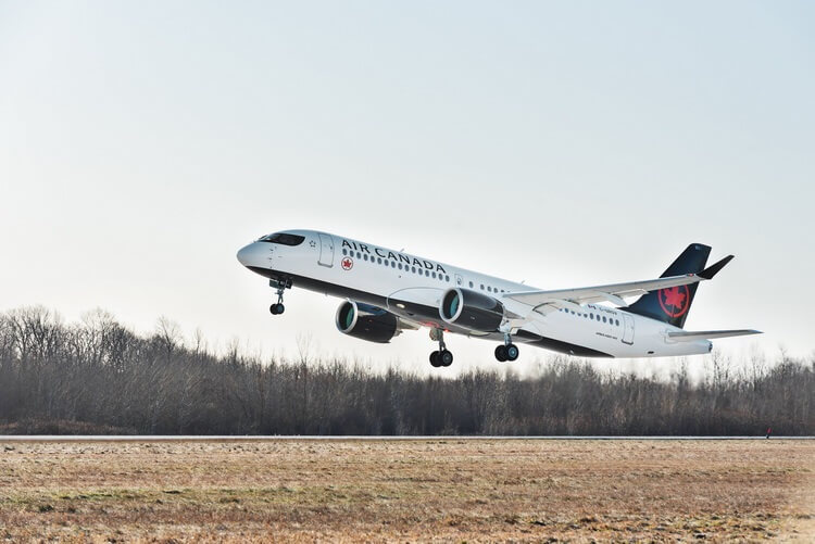 Air Canada übernimmt den ersten Airbus A220